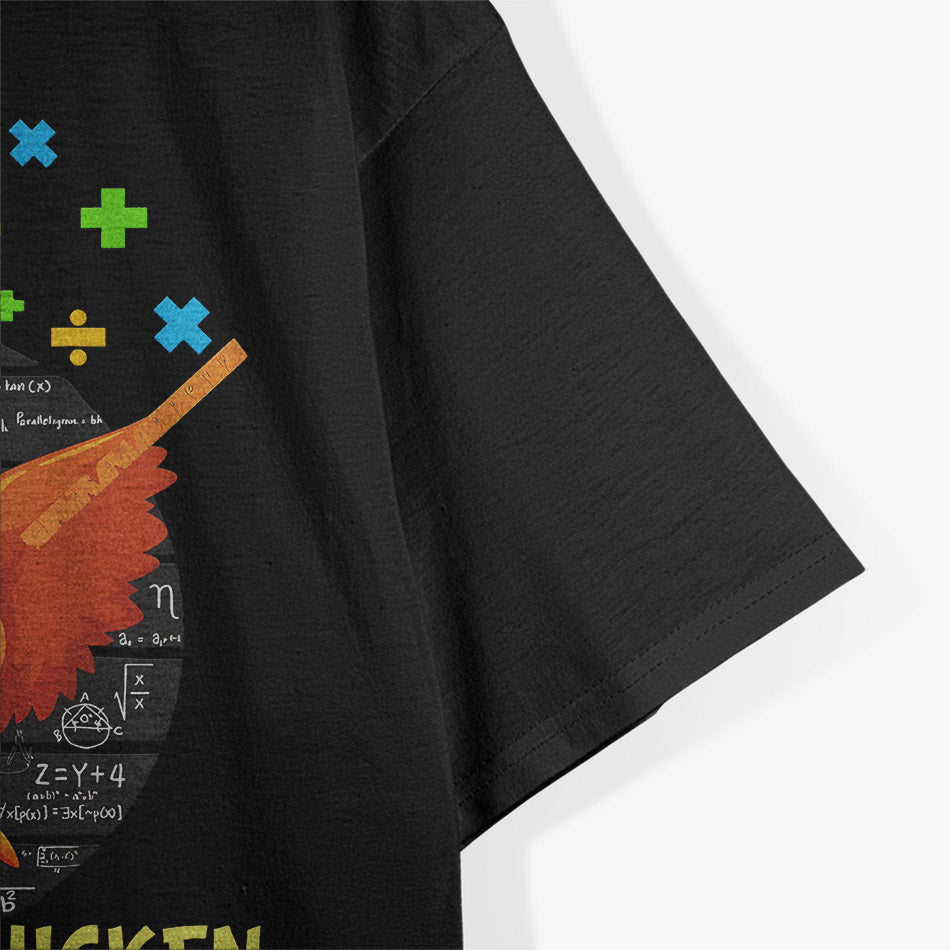 Mathemachicken Funny Chicken Math T-Shirt