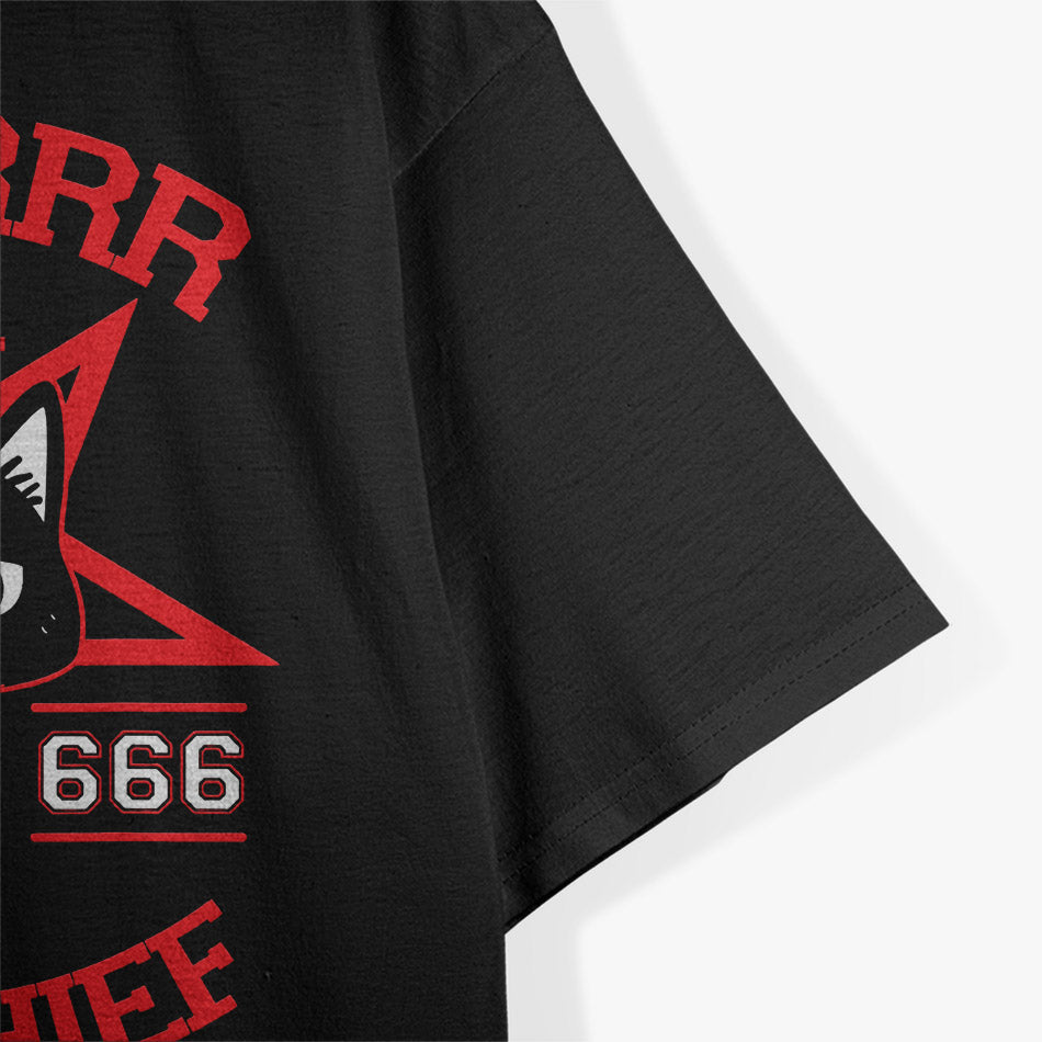 Purr Evil Funny Mischievous Cat T-Shirt