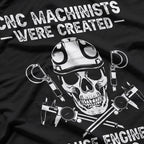 CNC Machinist: Precision Engineering & Manufacturing T-Shirt