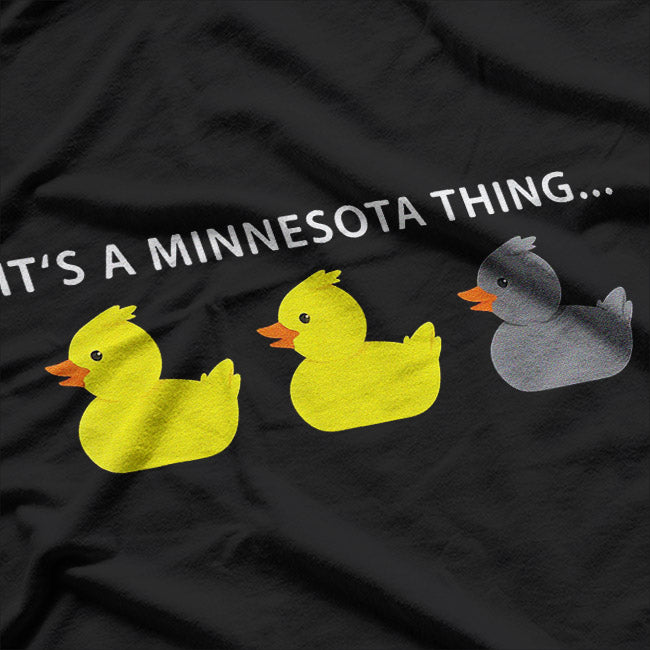 Duck, Gray Duck - Minnesota Classic T-Shirt