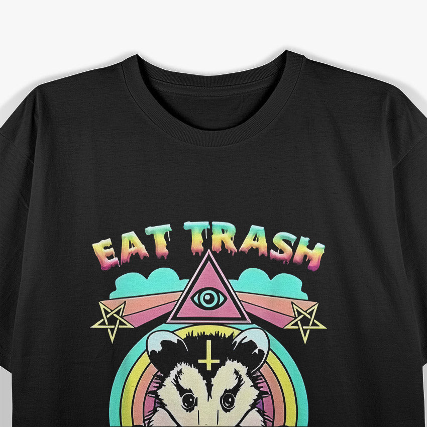Eat Trash, Hail Chaos – Funny Raccoon Trash Panda T-Shirt