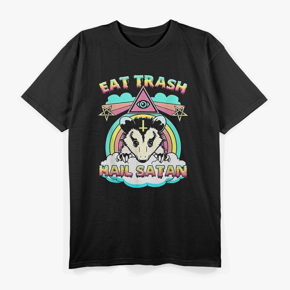 Eat Trash, Hail Chaos – Funny Raccoon Trash Panda T-Shirt