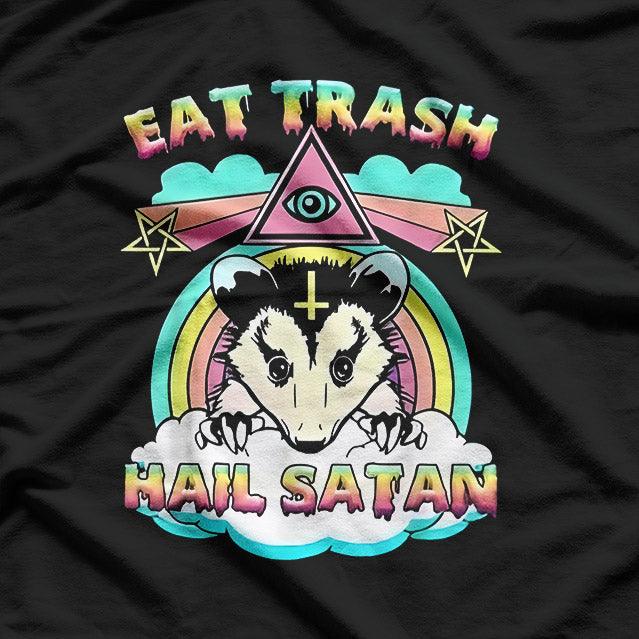 Eat Trash, Hail Chaos – Funny Raccoon Trash Panda T-Shirt