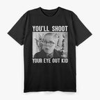 Classic Holiday Humor Inspired by Christmas Stories T-Shirt