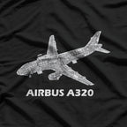 Jet Airplane Cutaway – Aviation Engineer Pilot Gift T-Shirt