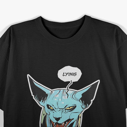 Cat Lover with a Taste for Quirky Stories T-Shirt