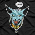 Funny Cat Lover  Sarcastic Lying Cat Inspired Graphic  T-Shirt