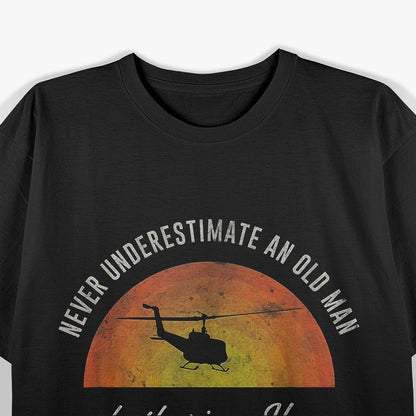 UH-1 Iroquois Huey Vietnam War Military Helicopter T-Shirt