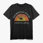 UH-1 Iroquois Huey Vietnam War Military Helicopter T-Shirt