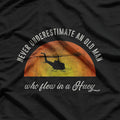 UH-1 Iroquois Huey Vietnam War Military Helicopter T-Shirt