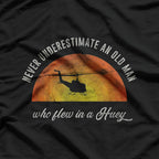 UH-1 Iroquois Huey Vietnam War Military Helicopter T-Shirt