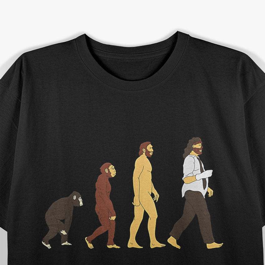 Evolution of Wrestling Fans T-Shirt