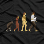 Evolution of Wrestling Fans T-Shirt