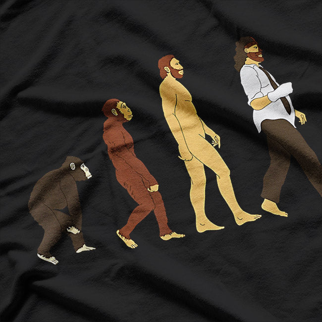 Evolution of Wrestling Fans T-Shirt