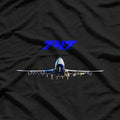 Airline Jet 747 Plane Aviation Enthusiast T-Shirt