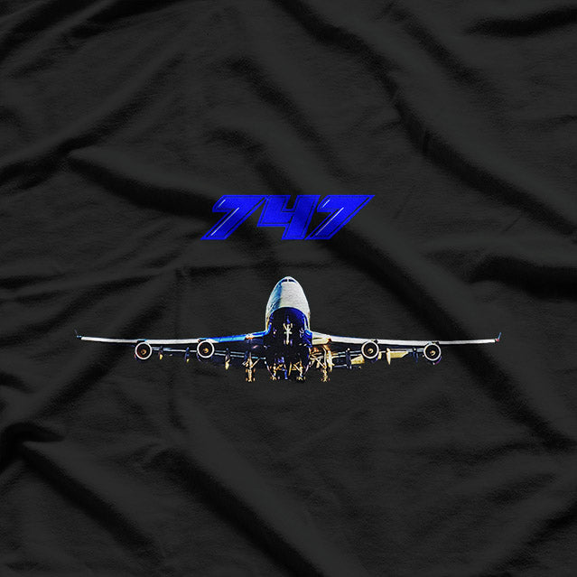 Airline Jet 747 Plane Aviation Enthusiast T-Shirt