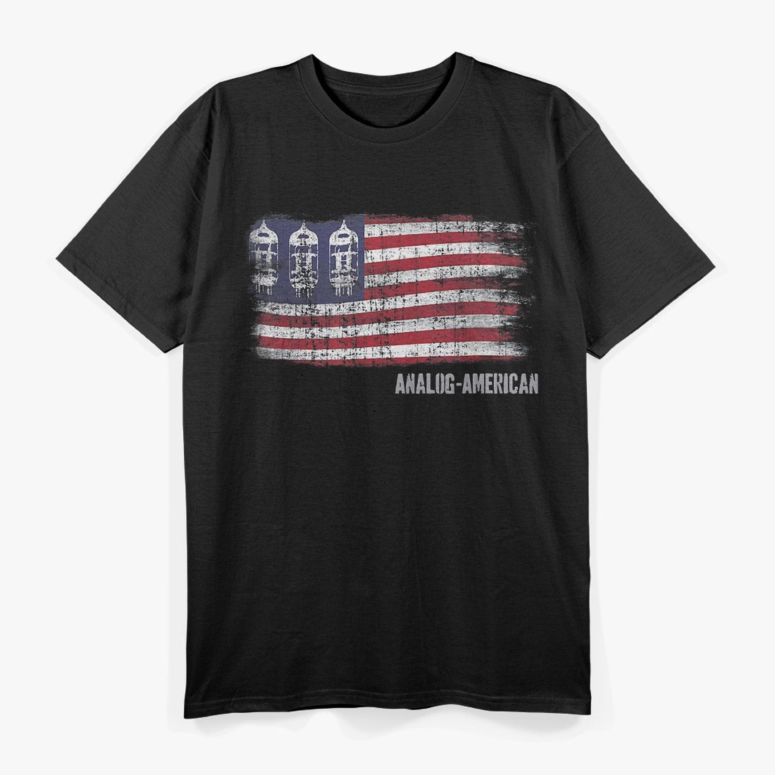 Analog American Flag T-Shirt