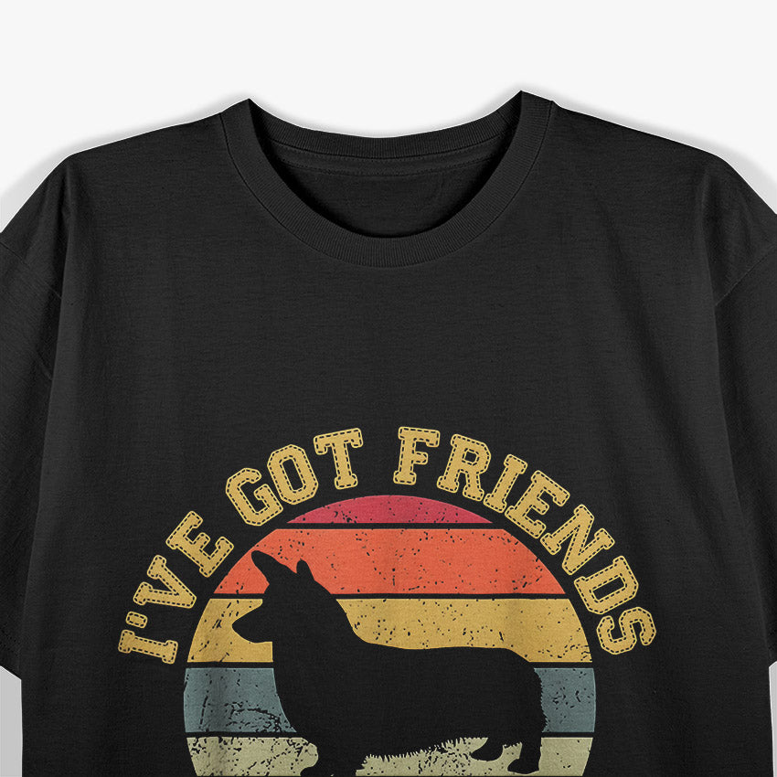 Corgi, I've Got Friends in Low Places T-Shirt