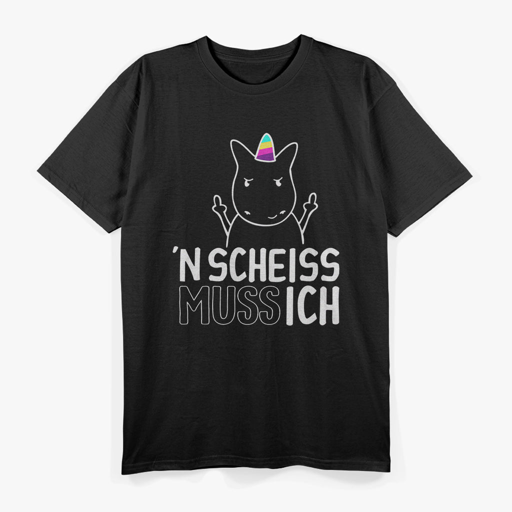 Einhorn Power: German Humor for Women T-Shirt