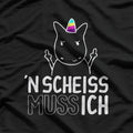 Einhorn Power: German Humor for Women T-Shirt