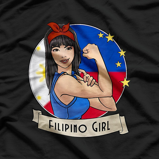 Filipino Girl - Proud Pilipina Vibes T-Shirt