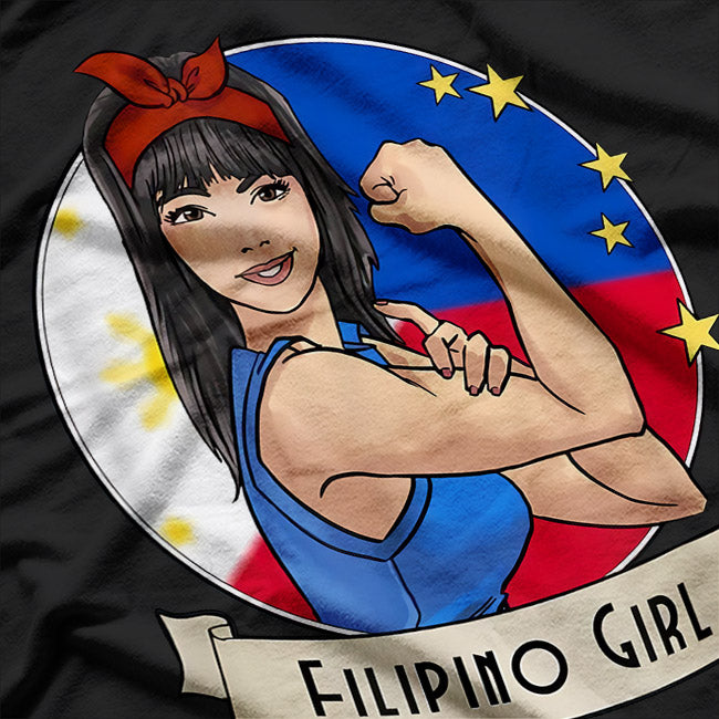 Filipino Girl - Proud Pilipina Vibes T-Shirt