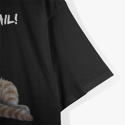 It's My Tail! Funny Tabby Cat T-Shirt