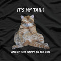 It's My Tail! Funny Tabby Cat T-Shirt