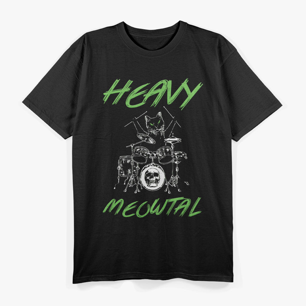 Heavy Meowtal T-Shirt