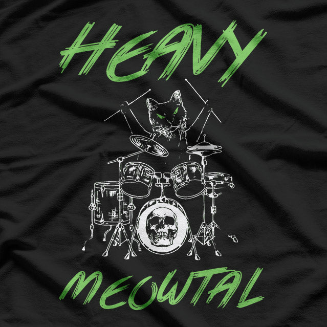 Heavy Meowtal T-Shirt