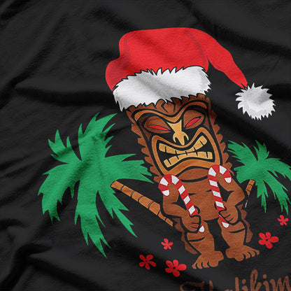 Mele Kalikimaka Hawaiian Christmas Funny T-Shirt