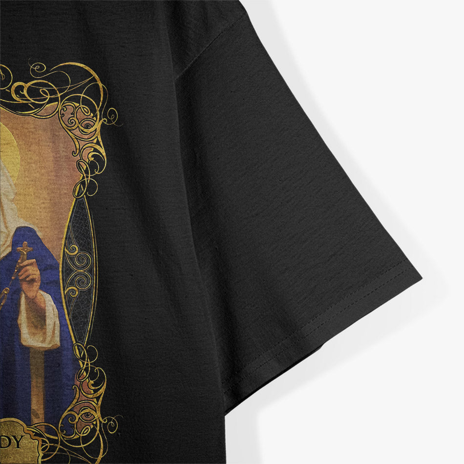 Our Lady of the Rosary - Catholic Prayer & Rosaries T-Shirt