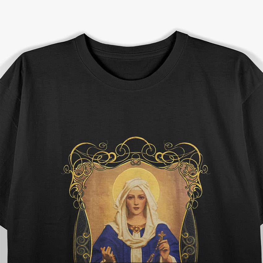 Our Lady of the Rosary - Catholic Prayer & Rosaries T-Shirt