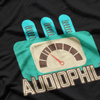 Audiophile Audio Pile Funny Sound Engineer Music Nerd T-Shirt