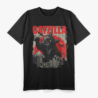 Catzilla - The Purrfectly Funny Feline Monster T-Shirt