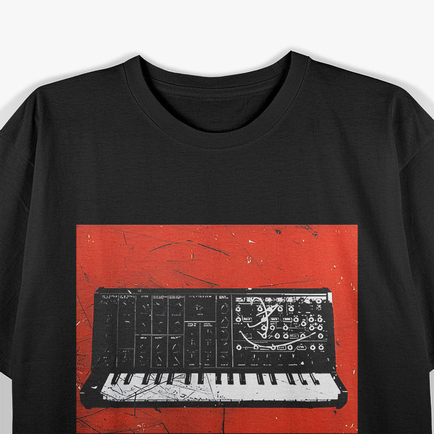 Analog Synthesizer Synth Techno Acid Decay Vintage Studio T-Shirt