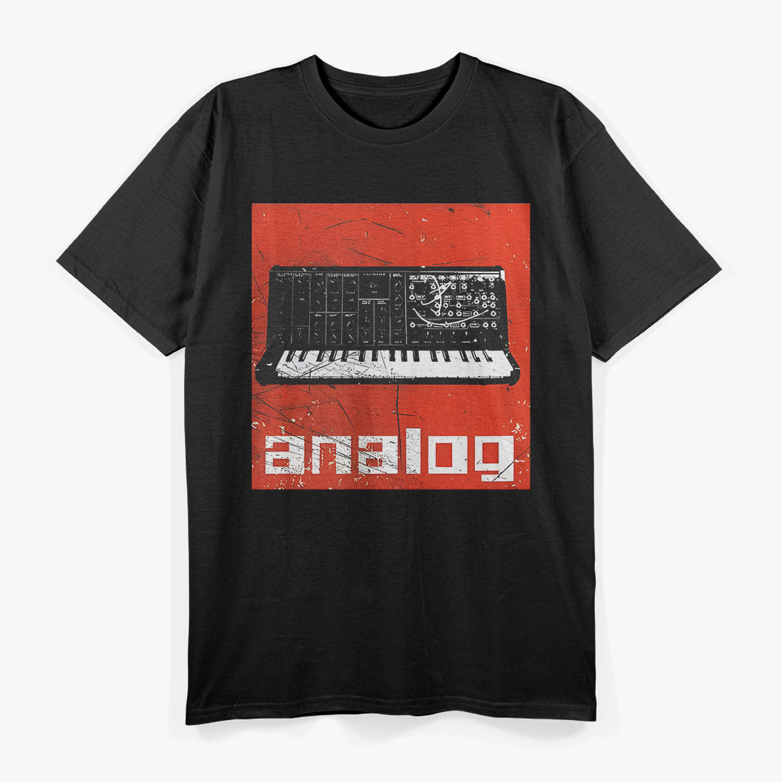 Analog Synthesizer Synth Techno Acid Decay Vintage Studio T-Shirt