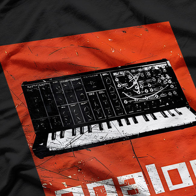 Analog Synthesizer Synth Techno Acid Decay Vintage Studio T-Shirt