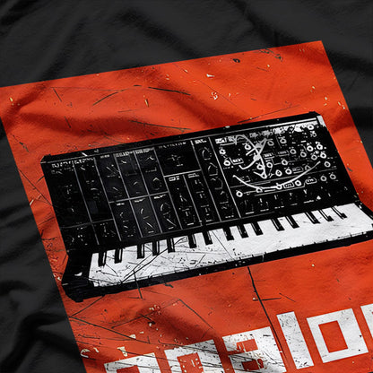 Analog Synthesizer Synth Techno Acid Decay Vintage Studio T-Shirt