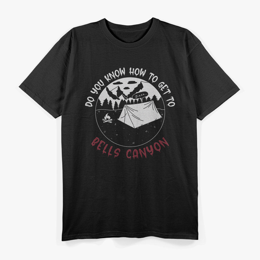 Bells Canyon Hiking Adventure – Nature Scenic Outdoors Lover T-Shirt