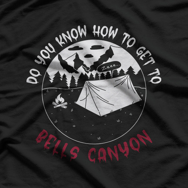 Bells Canyon Hiking Adventure – Nature Scenic Outdoors Lover T-Shirt