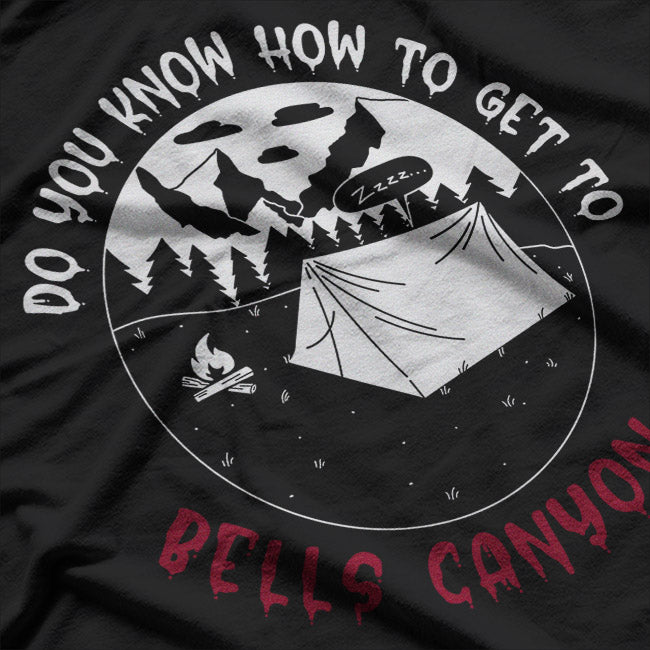 Bells Canyon Hiking Adventure – Nature Scenic Outdoors Lover T-Shirt