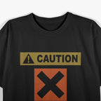 Caution Irritant May Cause Irritation Funny Warning T-Shirt