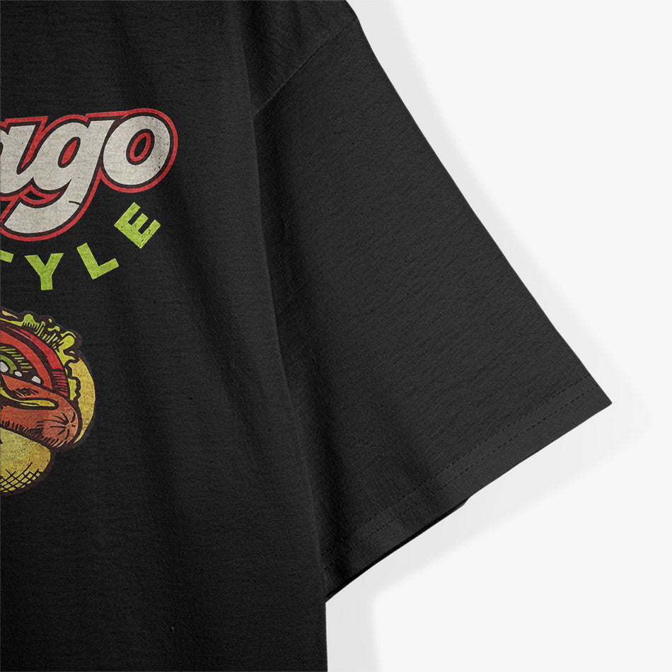 Chicago-Style Hot Dog - A Taste of Windy City Tradition T-Shirt