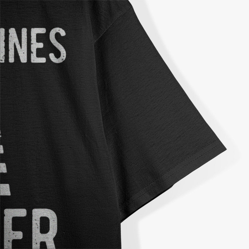 Track Lines Matter: Funny Runner & Sprinter T-Shirt