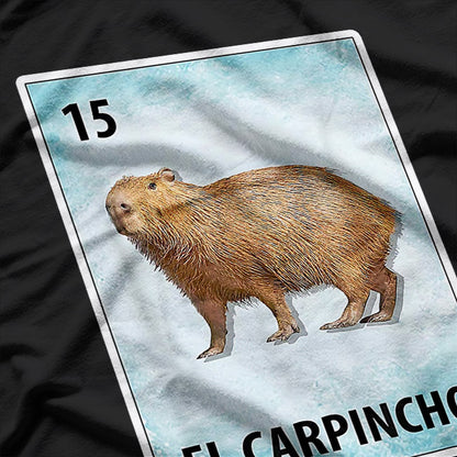 El Carpincho - Mexican Capybara Card Vibes T-Shirt