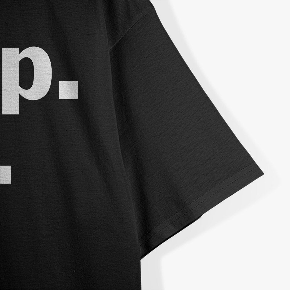 Funny Stop it Classic T-Shirt