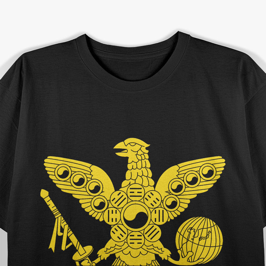 Imperial Emblem of Korean Empire Vintage Coat of Arms Flag T-Shirt
