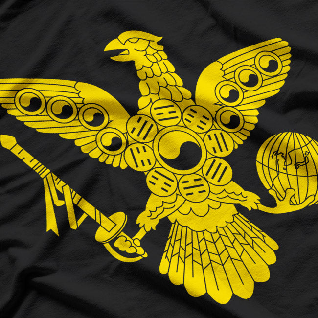 Imperial Emblem of Korean Empire Vintage Coat of Arms Flag T-Shirt