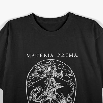 Materia Prima: Alchemy & Rosicrucian Occult Symbolism T-Shirt